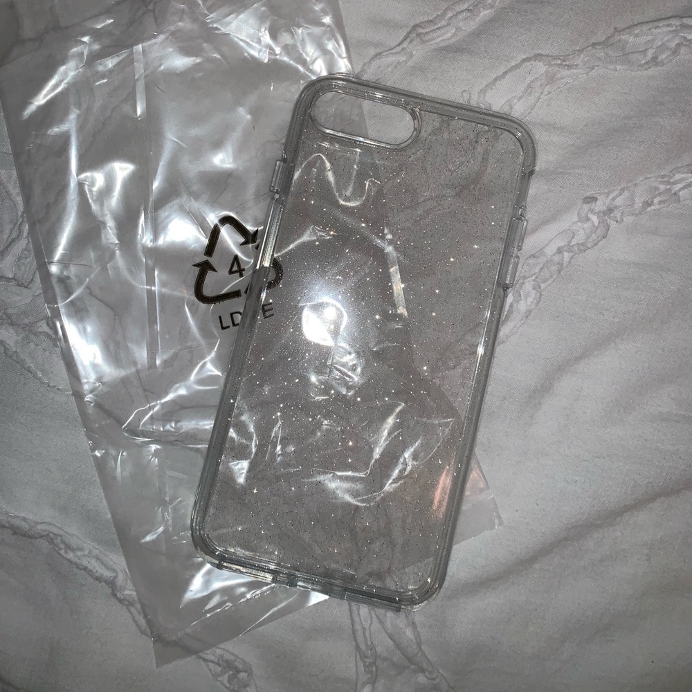 Glitter otter box iPhone 8 Plus